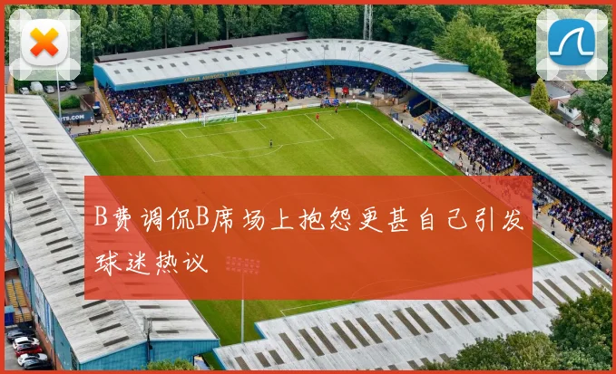 B费调侃B席场上抱怨更甚自己引发球迷热议